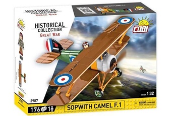 autres jeux de construction cobi 2987 - sopwith camel f.1 avion (jeu de construction)