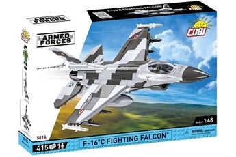 autres jeux de construction cobi 5814 - f-16c fighting falcon avion (jeu de construction)
