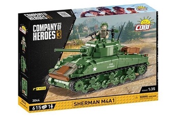 autres jeux de construction cobi company of heroes - 3044 char sherman m4a1 (jeu de construction)