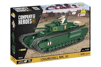 autres jeux de construction cobi company of heroes - 3046 char churchill mk.iii (jeu de construction)