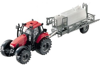 61002 - véhicule miniature - tracteur avec remorque - echelle 1:27 - modèle aléatoire