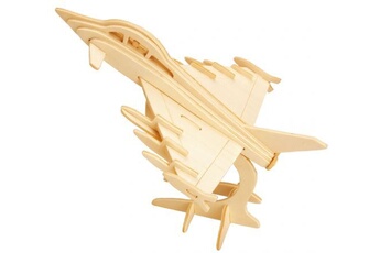 gepetto's workshop kit de construction d'un avion de chasse à réaction en bois 28 pièces