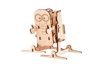 Puzzle 3D Enfant avec moteur électrique - Robot spatial (12 cm * 6.5 cm * 10 cm)
