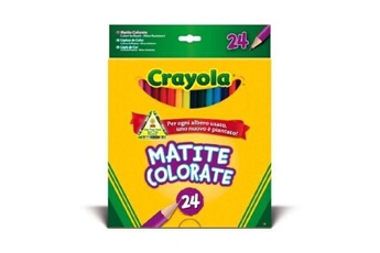 - loisir creatif - 24 crayons de couleur triangulaires