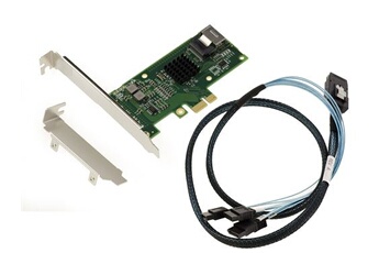 Lecteur carte mémoire Kalea-Informatique Carte contrôleur PCIe 2.0 x4 pour SSD  M2 PCIe et ou SATA