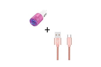 Acce2s - Chargeur USB Original 2A + Câble USB-C 1m pour Samsung