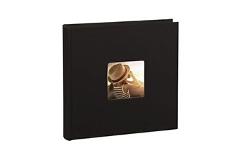 Walther Album Photo Autocollant Fun Design Album Photo, Structure  Couverture, Noir, 33 x 33,5 cm - Album photo papeterie - Achat & prix