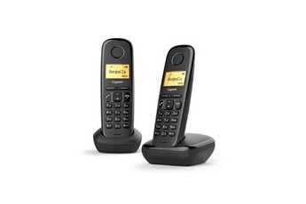 Téléphone fixe Alcatel Tel DECT F 670 Voice Duo - DARTY Réunion