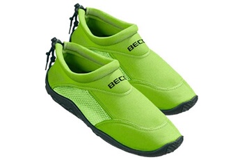 chaussures aquatiques vertes unisexes