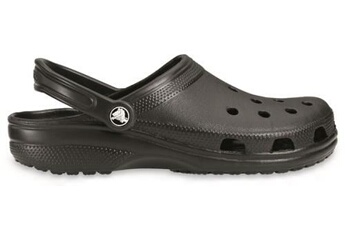crocs classic bottes chaussures sandales en noir 10001 002