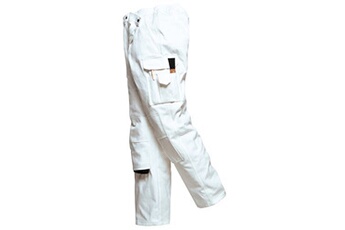 - pantalon de peintre (m) (blanc) - utrw974
