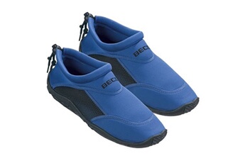 chaussures aquatiques unisexe bleu/noir