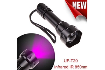 extérieur uf-t20 infrarouge ir 850nm vision nocturne zoom led lampe de poche