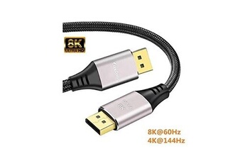 Cable Matters 4K Cable DisplayPort 3m (Câble DisplayPort, Cable Display Port /Cable DP entièrement Compatible 4K 60Hz / 2K 144Hz : : High-Tech