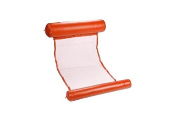 piscine gonflable hamac flottant chaise longue chaise de lit nage jouet de fête,orange