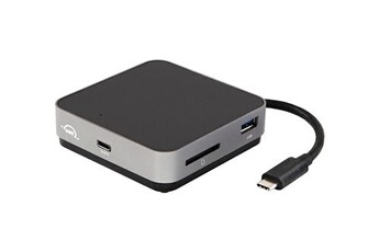SBS - Double USB / USB-C Chargeur Power Delivery 25W 2.5A - Noir 1