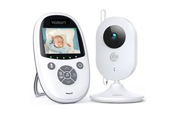 Babyphone Caméra Bébé Surveillance 3.2”LCD Visiophone sans Fil Baby Phone  Vidéo Longue Portée VOX Audio Communication Bidirectionnelle Vision  Nocturne