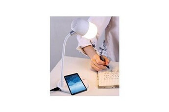 Lampe de bureau sans fil LED, rotative et pliable