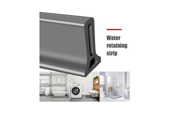 Acheter Adoture-barrière de douche et système de rétention d'eau pour le  rebord de douche pliant et maintient l'eau dans le seuil