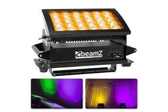 BeamZ Professional Star-Color 360 - Projecteur Wash, 24 LEDs RGBWA Intégrées 15W, Mode DMX
