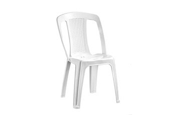 chaise bistrot blanche elba 48 x 51 x 83
