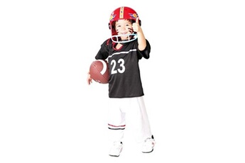 déguisement footballeur américain garçon - 10/12 ans - noir - guirca 82665