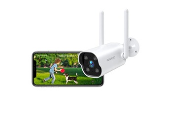 NETVUE Caméra de Surveillance Extérieure, WiFi 1080P Compatible avec Alexa,  Vision Nocturne, Détection de Mouvement, Audio Bidirectionnel - Caméra de  surveillance à la Fnac