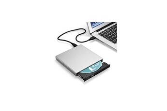 Generic - Lecteur DVD Externe, USB 3.0 CD Graveur DVD pour Ordinateurs  Portables, Type-C CD/DVD ROM +/-RW Lecteur Optique, avec 4 Ports USB et 2  Emplacements pour Carte SD - Lecteur Blu-ray 
