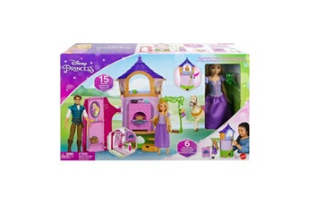 Poupée Disney Princesses Pack de 7 Mini figurines Raya et le dernier dragon  Histoire de Kumandra, Raya, Sisu, Ongis, Boun et Sisu