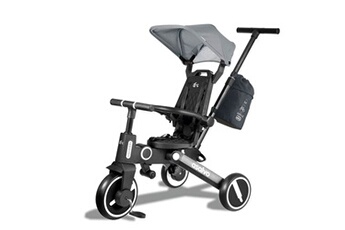 Tricycle Qplay Cosy - Couleur Gris - Draisienne - Tricycle BUT