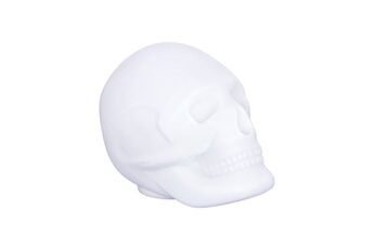 Bigben Lumin'us Skull - Haut-parleur - pour utilisation mobile - sans fil - Bluetooth - clair