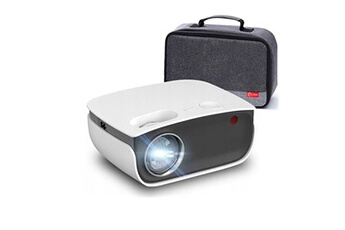 SOTEFE® Mini Vidéoprojecteur-Mini Projecteur Portable 4000 Lumens 1080P  Full HD Rétroprojecteur Compatible avec iPhone/Samsung/Hauwei Smartphone,  TV