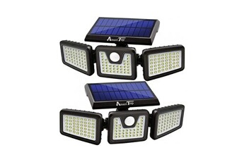 Maison Exclusive - Lampes de jardin à LED 6pcs Ancrage à piquet et panneau  solaire