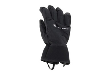 gants de ski gant hiver synthetique noir taille : xl