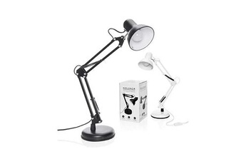 lampe de travail rétro lampe de lecture bureau flexible table lampe de chevet lampe d'architecte à bras articulé en métal avec ampoule led gratuit