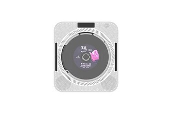 Lecteur CD Portable, SAWAKE Lecteur CD Montage Bluetooth Mural