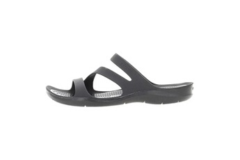 sandales crocs sandale swiftwater sandal w noir taille : 38