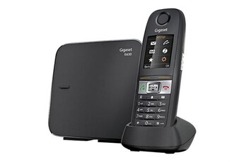 Téléphone fixe Gigaset E200A SOLO BLANC GROSSES TOUCHES - DARTY Guyane