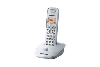 Téléphone fixe sans fil Duo - KX-TGC422FRW - Blanc PANASONIC : le
