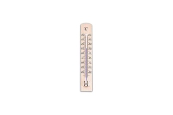 metaltex 298005 thermometre en bois pour l'interieur 18 cm