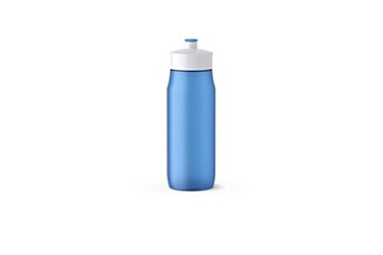 518087 squeeze bottle, 0,6 l, pe, bleu, 6,5 x 6,5 x 21,9 cm