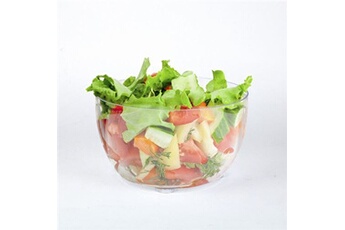 essoreuse à salade - d 26 cm - gris