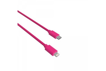CABLE USB VERS LIGHTNING 1.5M 2.4A BLEU - JAYM® COLLECTION POP
