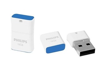 Philips Clé USB 64Go Snow edition 2.0 PHMMD64GBS200 - Plug and play