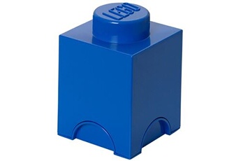 brique de rangement 1 plot lego bleu