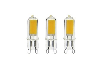 Pack de 3 ampoules RetroLED Caspule, culot G9, lumière blanc chaud