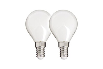 Ampoule Filament LED Flamme Opaque, culot E14, 250 Lumens, conso. 4 W (eq.  25 W), 4000K