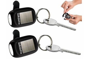 : 2 mini lampes de poche solaires