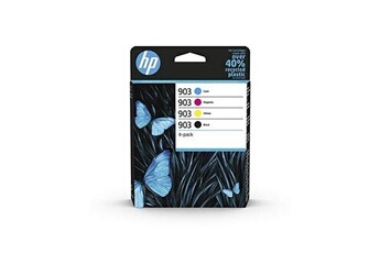HP 903 Cartouche d'Encre Jaune Authentique (T6L95AE) pour HP OfficeJet 6950,  HP OfficeJet Pro 6960/6970