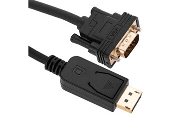 Cable DisplayPort male vers VGA male 1 m